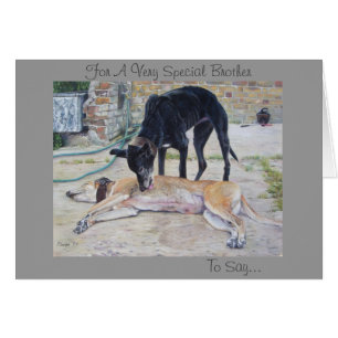 windhonden schilderachtig landschapskunst