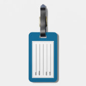 windhondenras-bagagelabel bagagelabel (Achterkant verticaal)