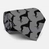 windhondenras-stropdas stropdas (Opgerold)