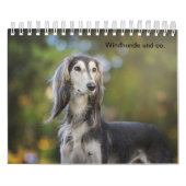 Windhunde Kalender (Hoes)