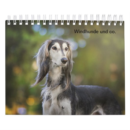 Windhunde Kalender (Hoes)