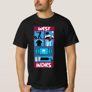 Windies Cricket West Indies Seizoen Caribisc T-shirt