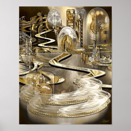 Winding Jackson (afdruk) Poster (Voorkant)