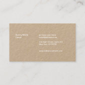 Winding River Horizon Natuur Logo Visitekaartje (Achterkant)