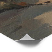 Winding River Valley a Peaceful Mountain Landscape Poster (Hoek)