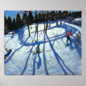 Winding Trail Morzine Poster (Voorkant)