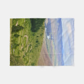 Windingelende Weg Fleece Deken (Voorkant (Horizontaal))