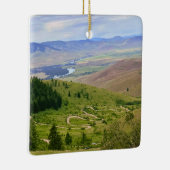 Windingelende Weg Keramisch Ornament (Rechts)