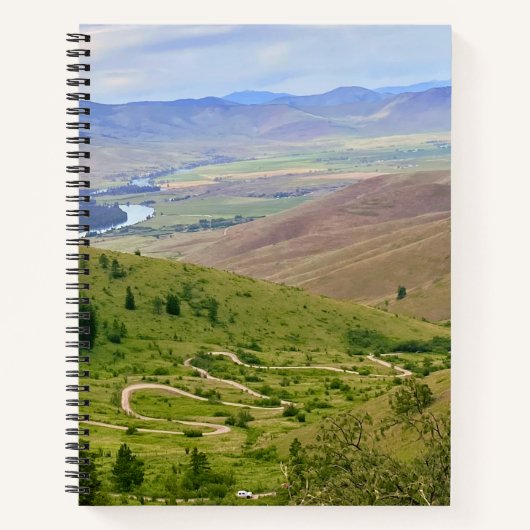 Windingelende Weg Notitieboek (Voorkant)