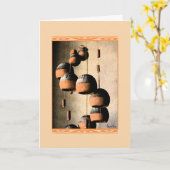 Windklokken Levenloos Leven Sjabloon Denkend Aan J (Gele Bloem)