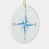 Windkompas Keramisch Ornament (Rechts)