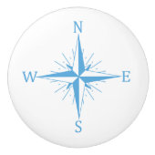 Windkompas Keramische Knop (Voorkant)