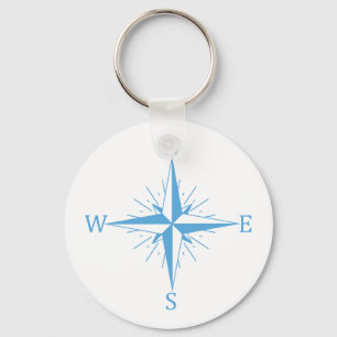 Windkompas Sleutelhanger