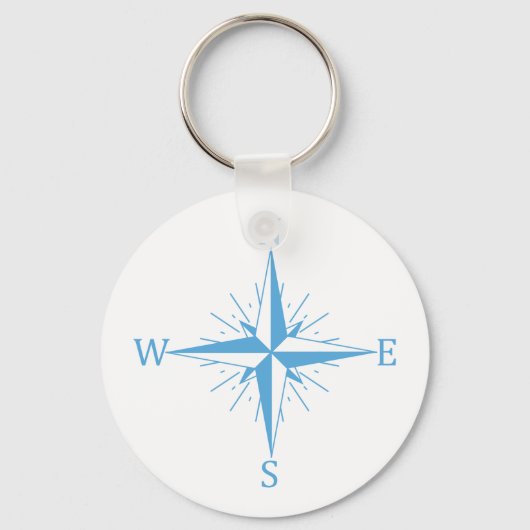 Windkompas Sleutelhanger (Voorkant)