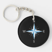Windkompas Sleutelhanger (Voorkant)