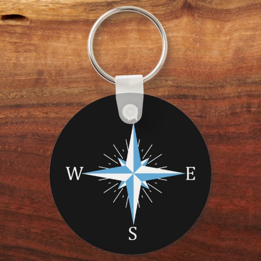 Windkompas Sleutelhanger (Voorkant)