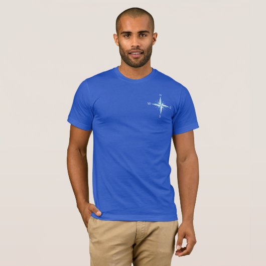 Windkompas T-shirt (Voorkant volledig)