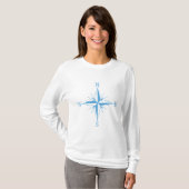 Windkompas T-shirt (Voorkant volledig)