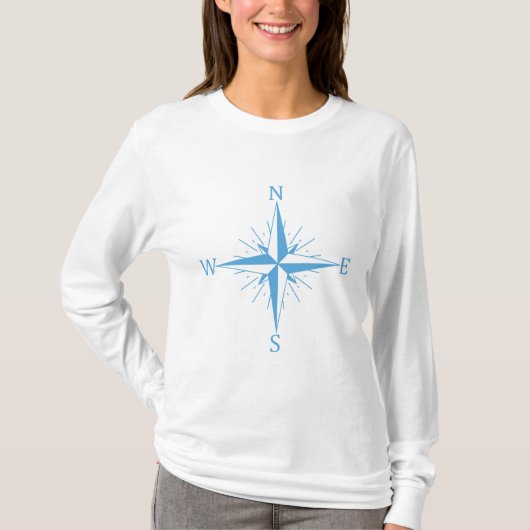 Windkompas T-shirt (Voorkant)