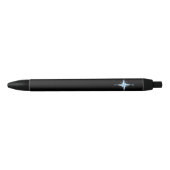 Windkompas Zwarte Inkt Pen (Voorkant)
