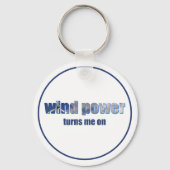 Windkracht draait. sleutelhanger (Achterkant)