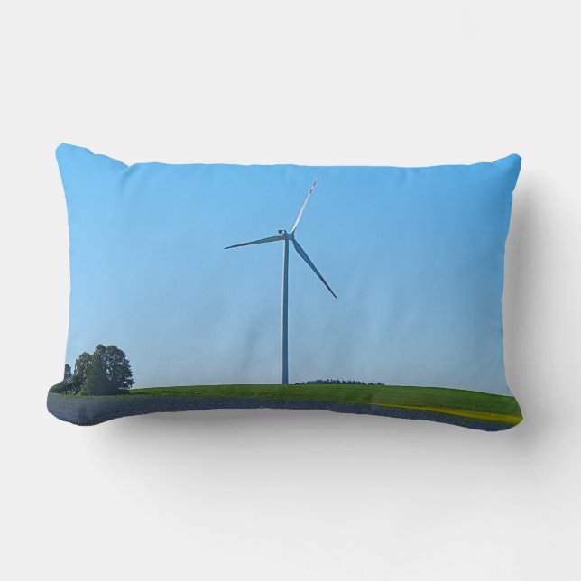 Windkracht Plant - Kussen (Voorkant)