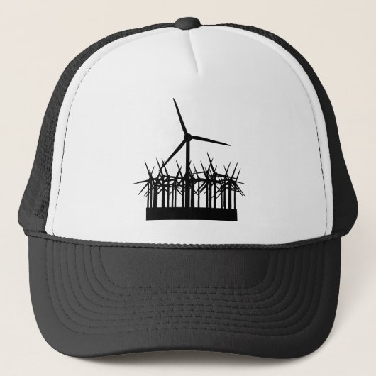 windkrachtomgeving trucker pet (Voorkant)