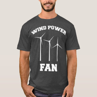 Windkrachtventilator boerderij grafisch ontwerp t-shirt