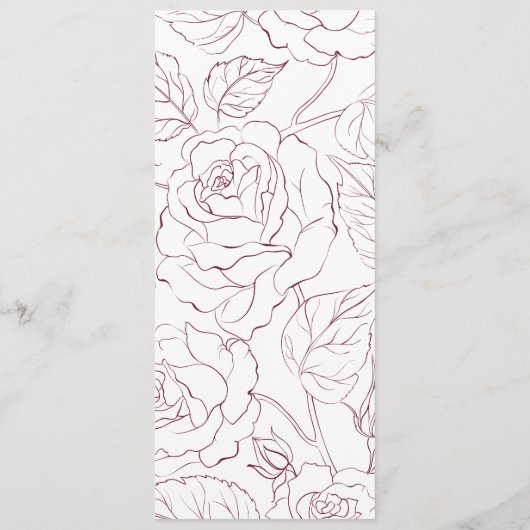 Windmenu Menu (Achterkant)