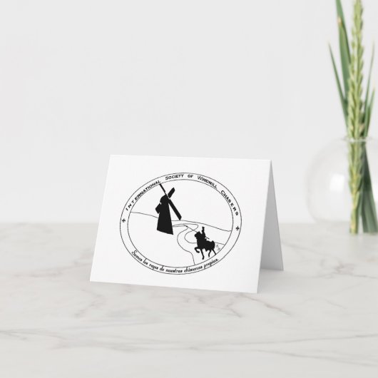 Windmill-achterkaart Bedankkaart (Voorkant)