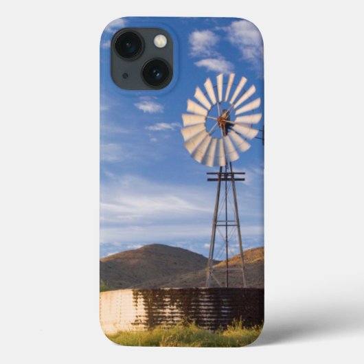 Windmill And Dam In The Karoo At Sunrise Case-Mate iPhone Case (Achterkant)