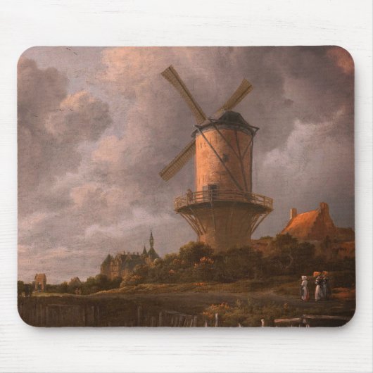 Windmill at Wijk bij Duurstede: Muismat (Voorkant)
