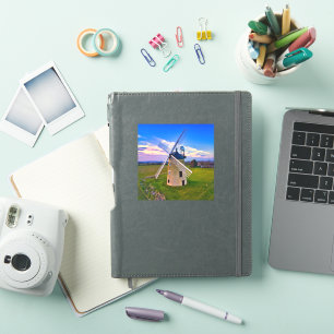 Windmill Blue Sky Sticker