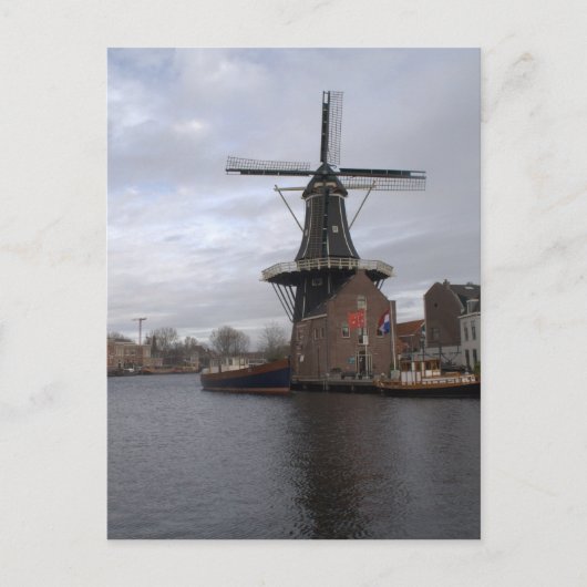Windmill "De Adriaan", Haarlem Briefkaart (Voorkant)
