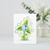 WindMill Earth Briefkaart (Staand voorkant)