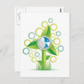 WindMill Earth Briefkaart (Voorkant / Achterkant)