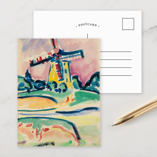 Windmill | Ernst Ludwig Kirchner Briefkaart