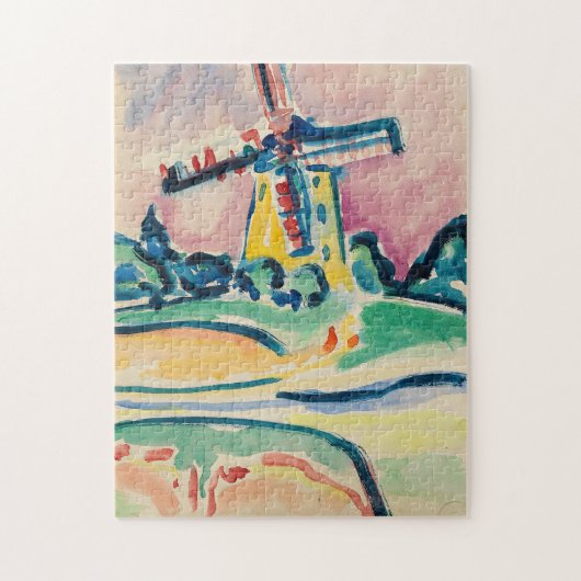 Windmill | Ernst Ludwig Kirchner Legpuzzel (Verticaal)