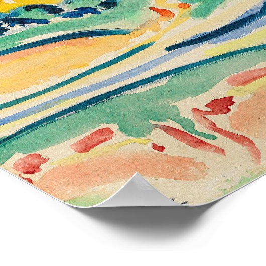 Windmill | Ernst Ludwig Kirchner Poster (Hoek)