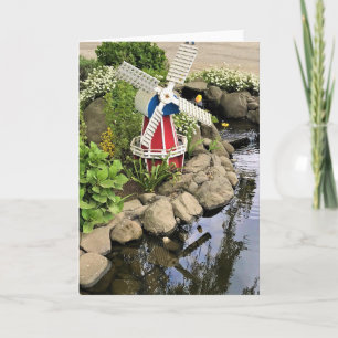 Windmill Garden Decor Kaart
