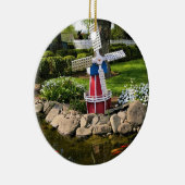 Windmill Garden Decor Keramisch Ornament (Rechts)