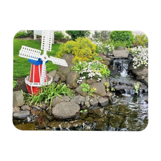 Windmill Garden Decor Magneet (Horizontaal)