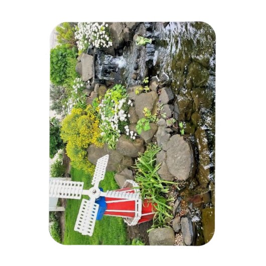 Windmill Garden Decor Magneet (Verticaal)