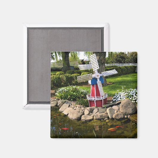 Windmill Garden Decor Magneet (Voorkant / Achterkant)