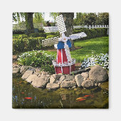 Windmill Garden Decor Magneet (Voorkant)