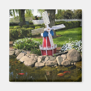 Windmill Garden Decor Magneet