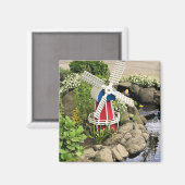 Windmill Garden Decor Magneet (Voorkant / Achterkant)