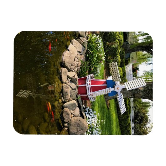 Windmill Garden Decor Magneet (Horizontaal)