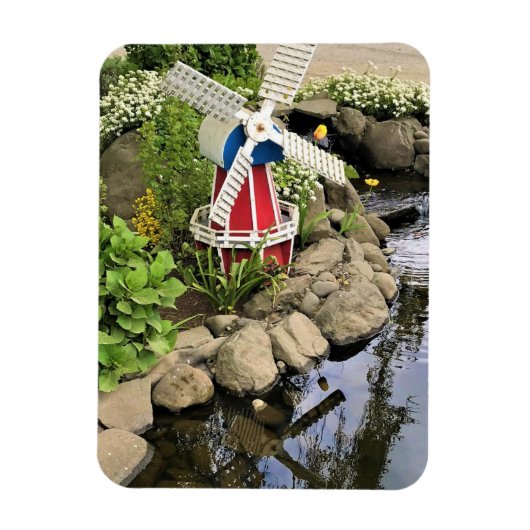 Windmill Garden Decor Magneet (Verticaal)