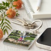Windmill Garden Decor Sleutelhanger (Voorkant Rechts)